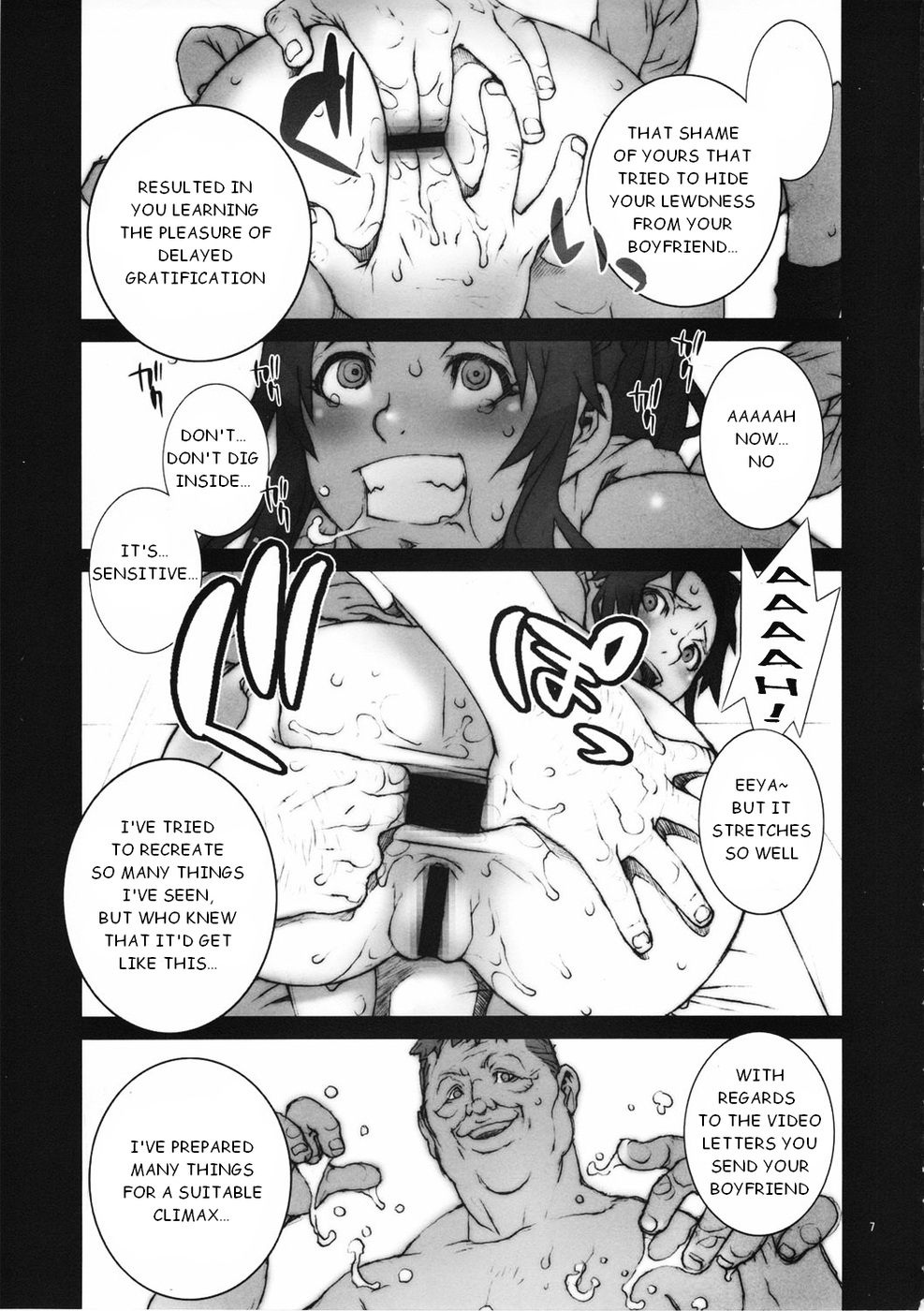 Hentai Manga Comic-Kachousen 5-Read-9